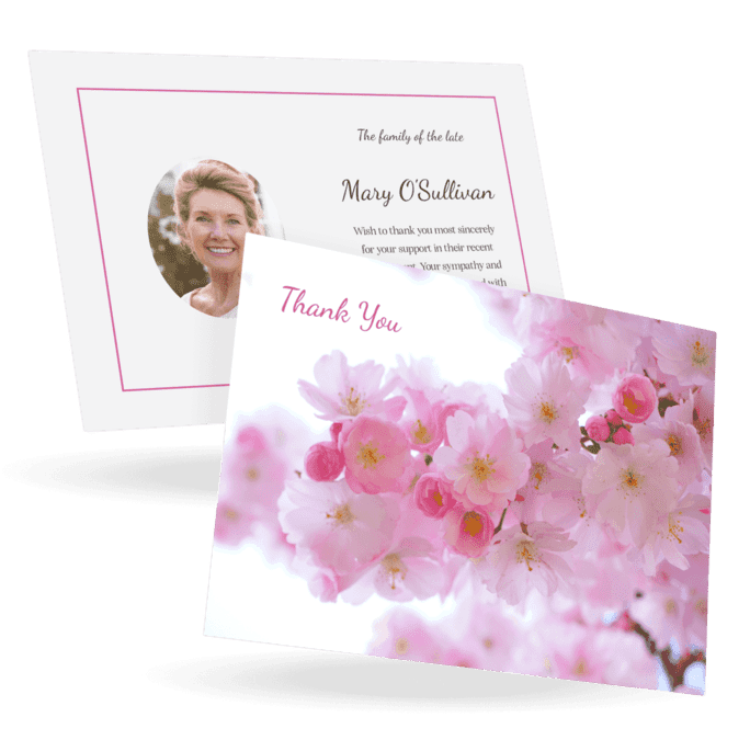 Double Sided Thank You Card (LAC-42)