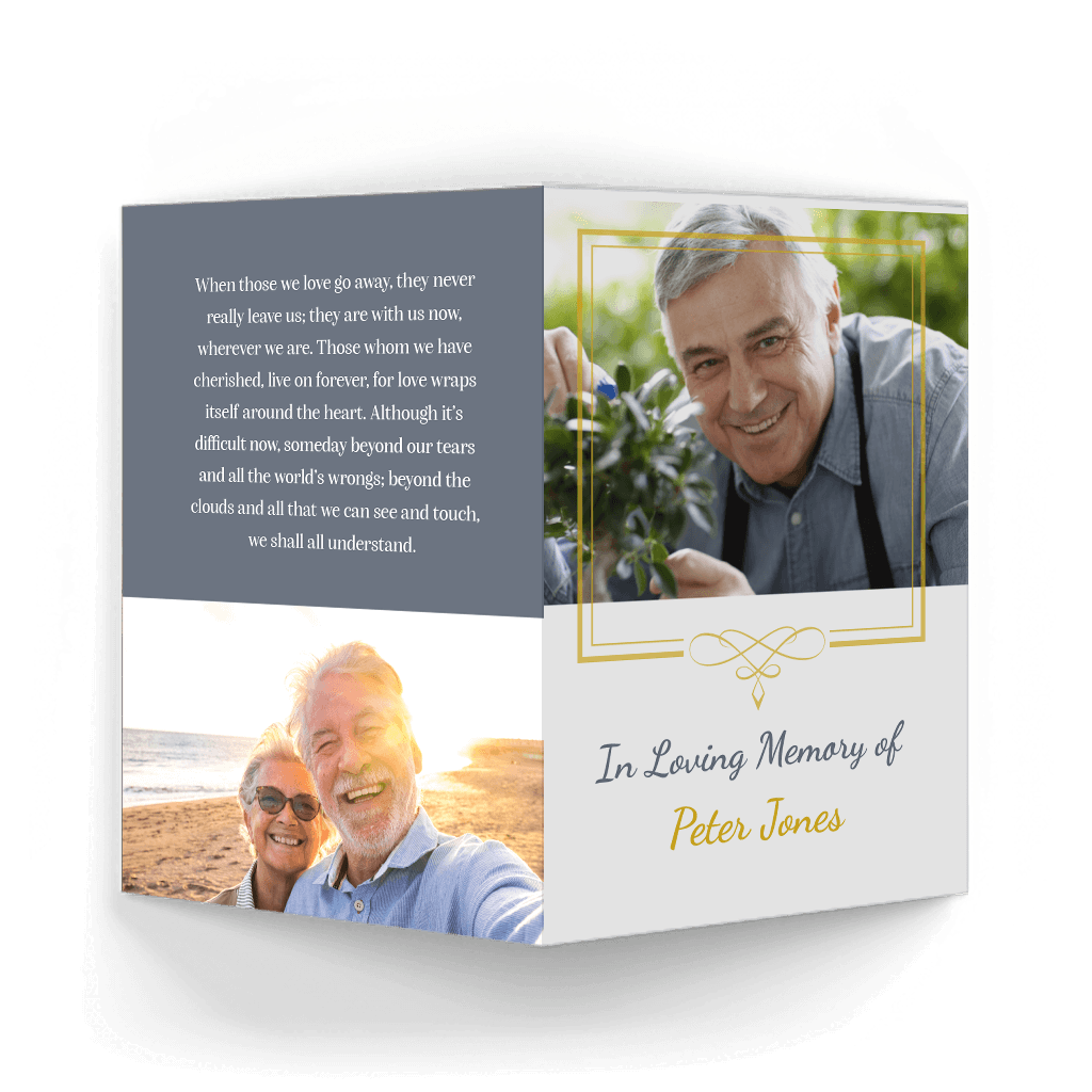 Modern Memorial Card (MMC-28)