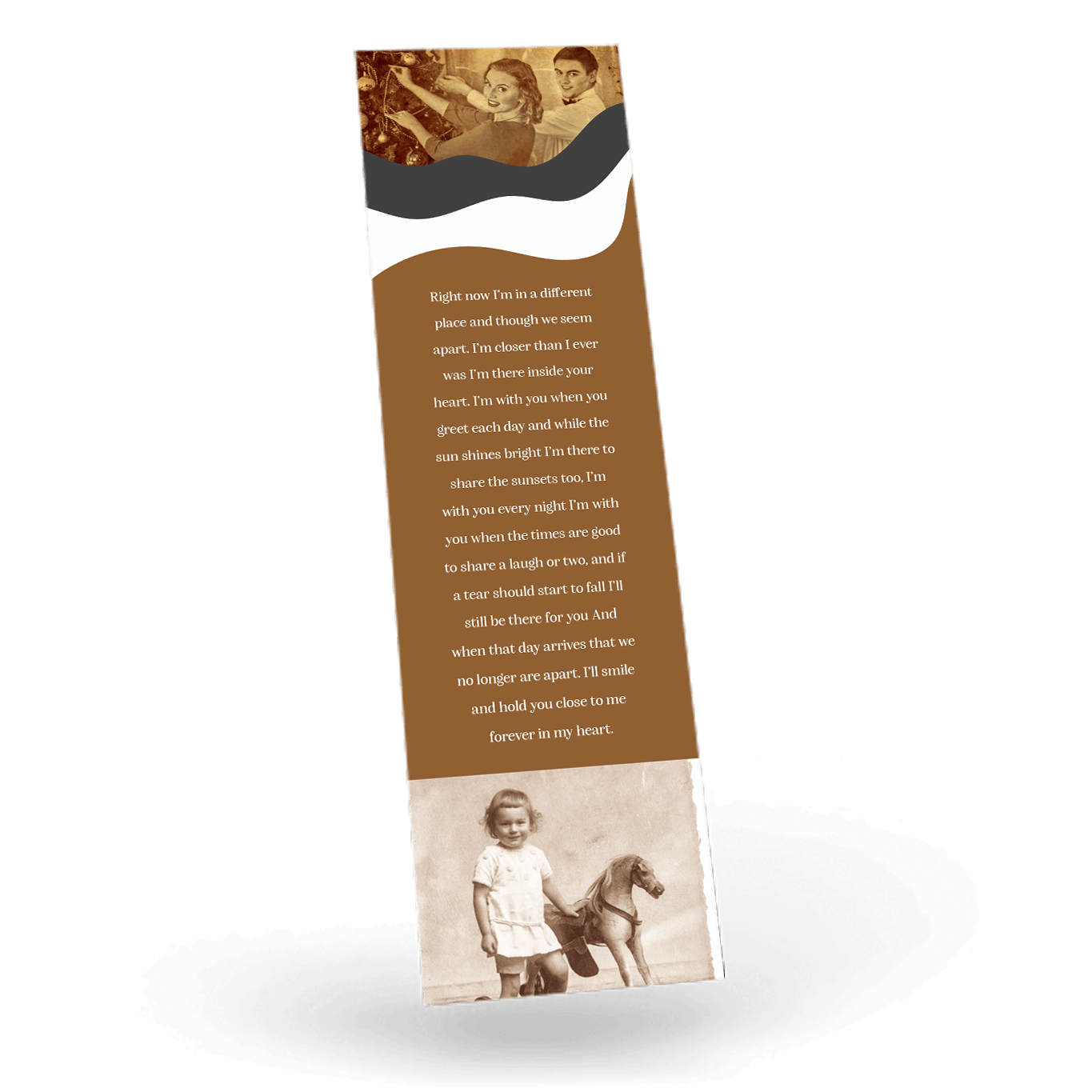 Modern Memorial Bookmark (MMB-29) - Image 2