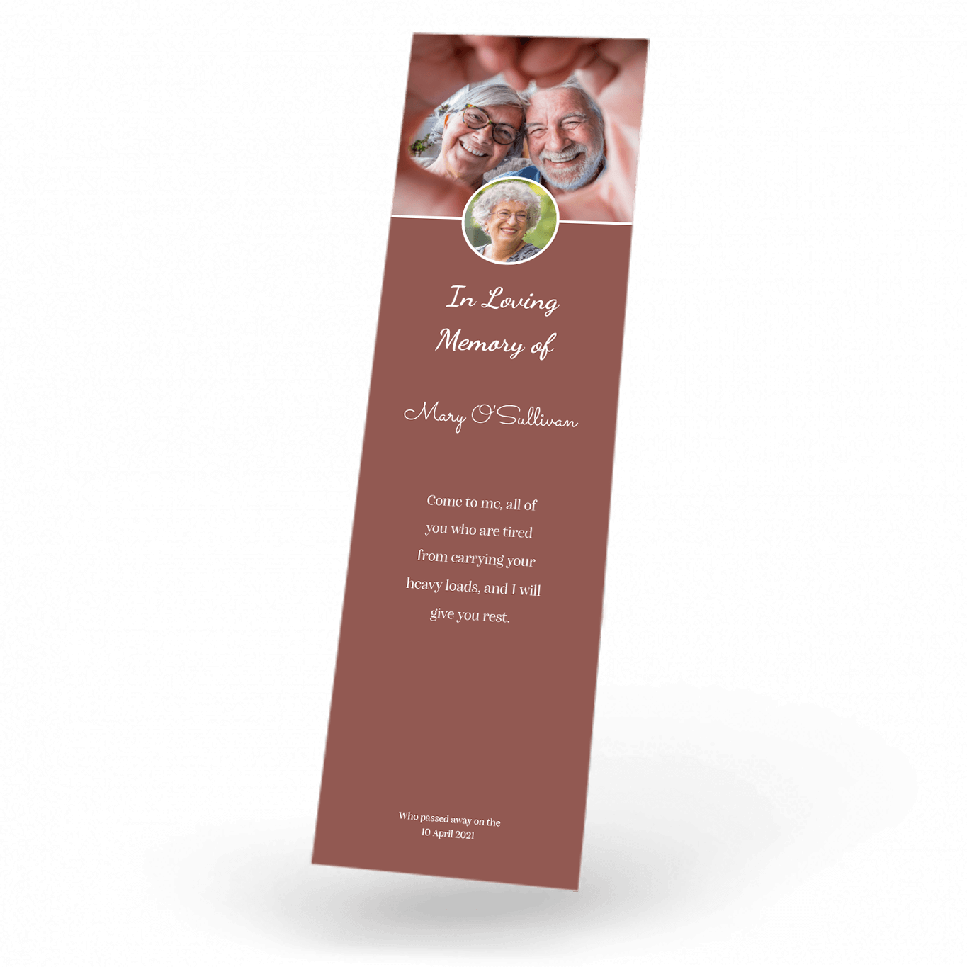 Modern Contemporary 5 Bookmark Front