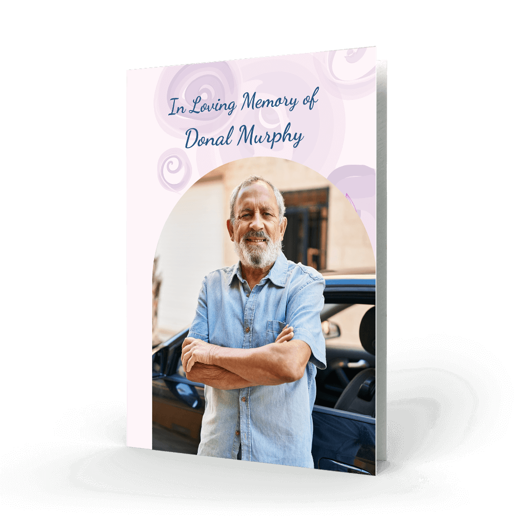 Modern Memorial Card (MMC-33)