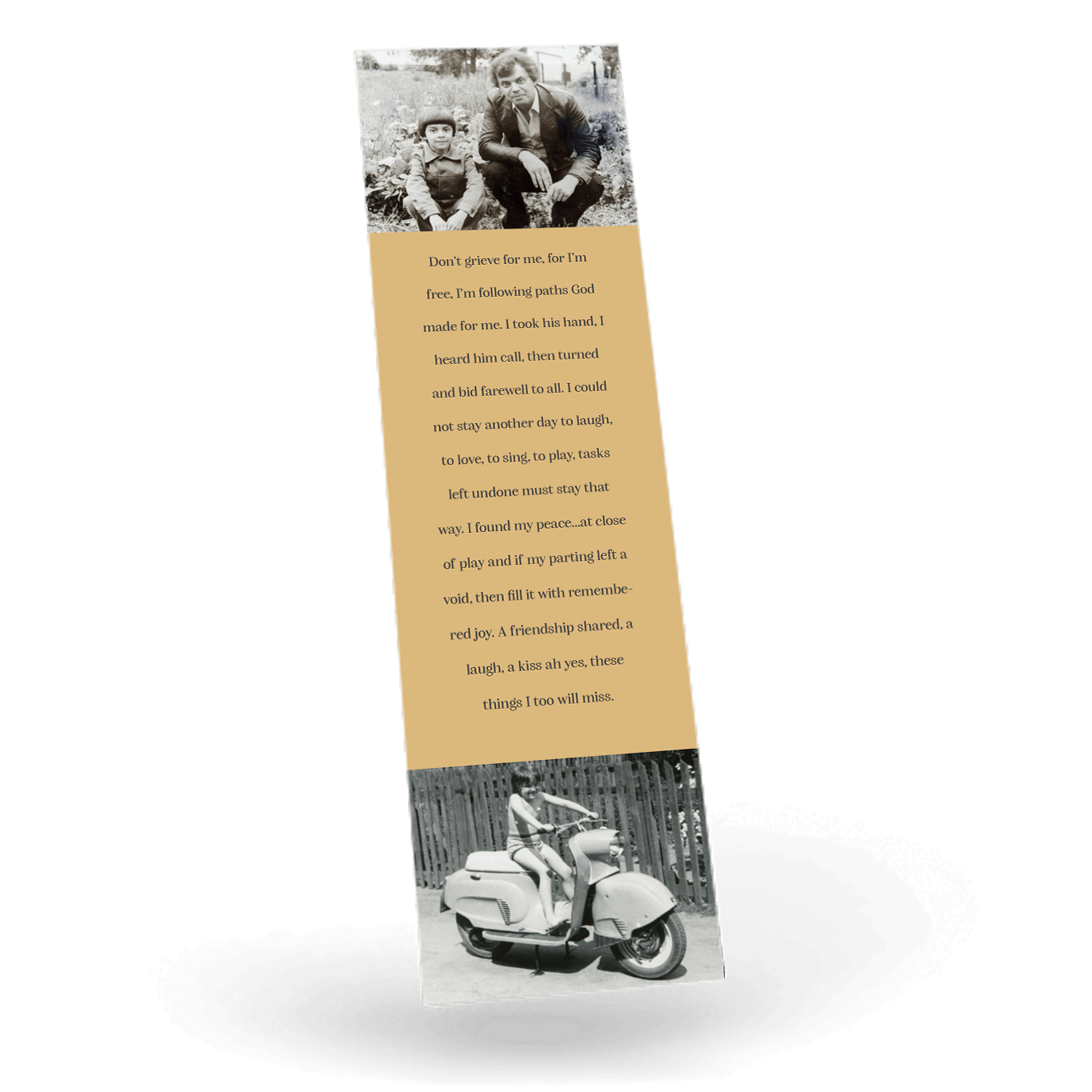 Modern Contemporary 8 Bookmark Back