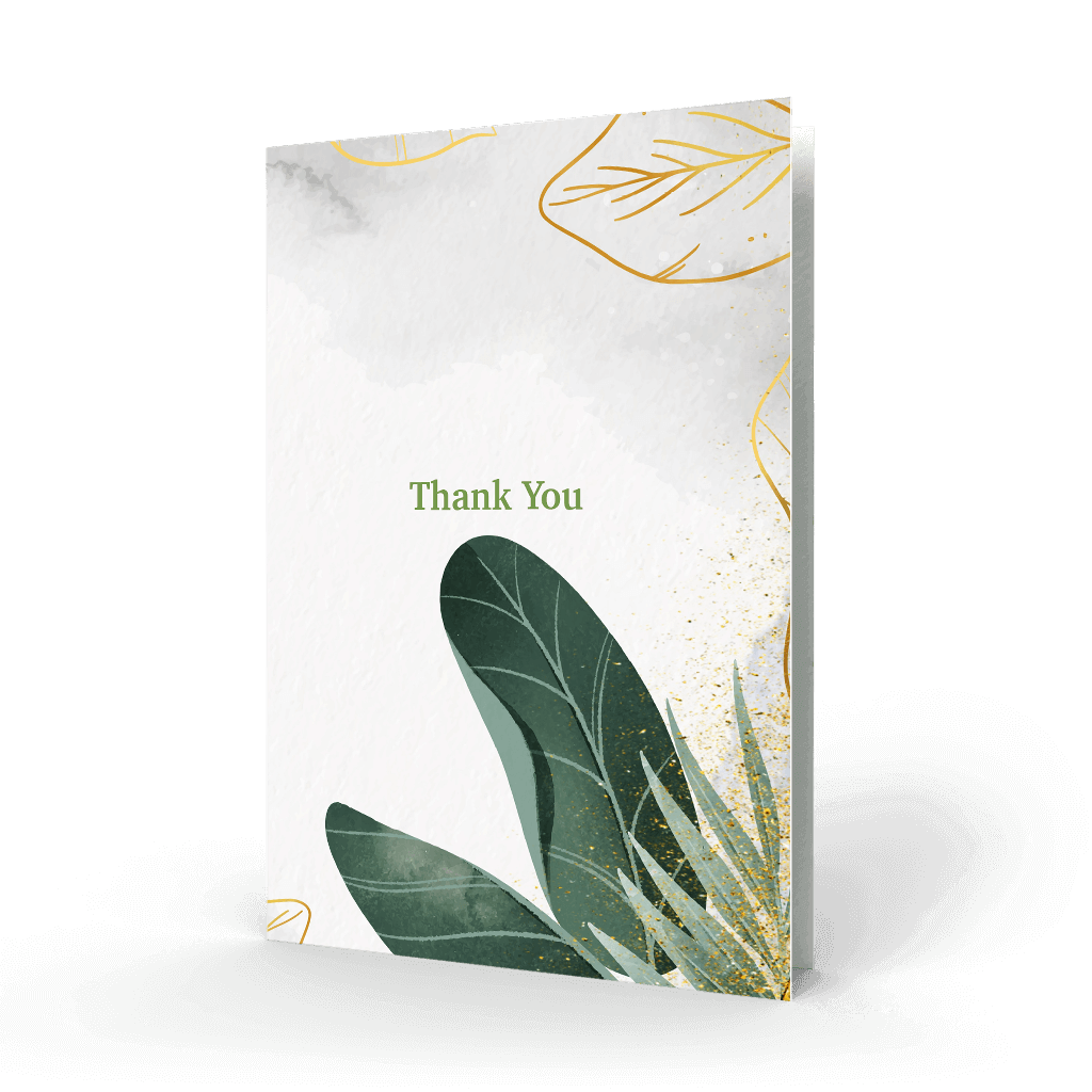 Modern Acknowledgement Card (PAC-35)