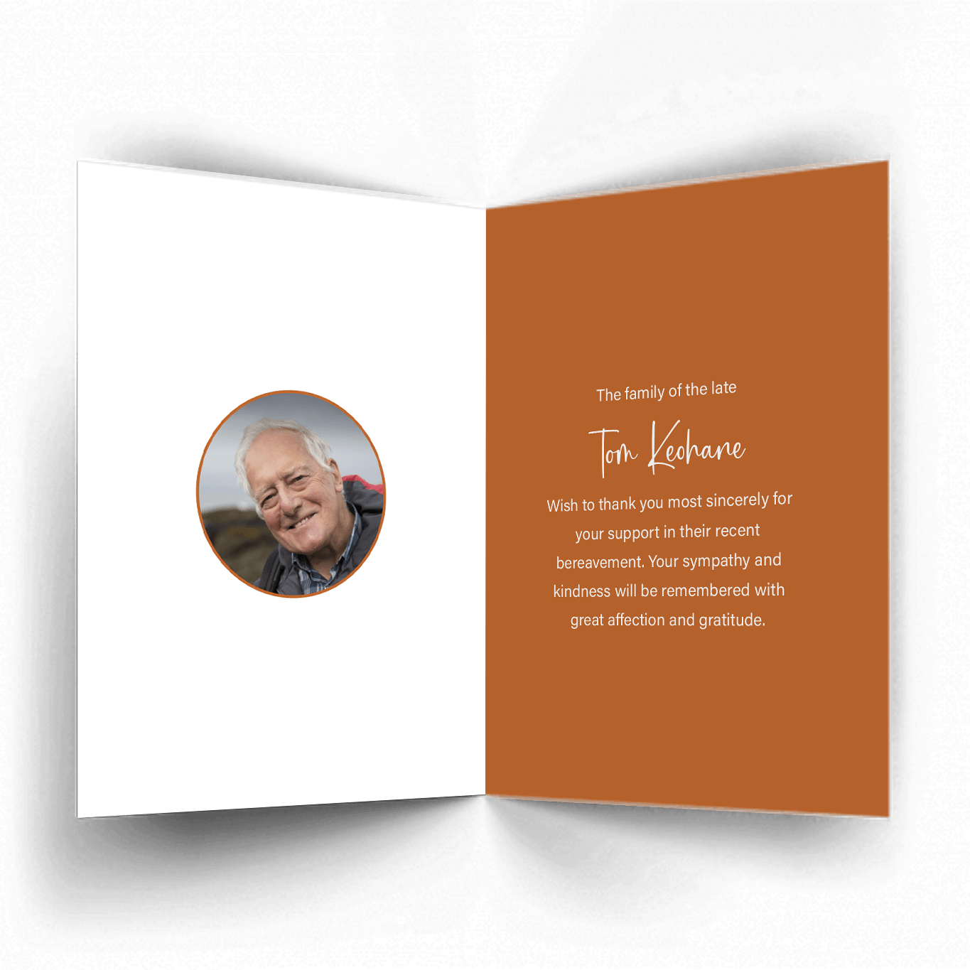 St. Anne's Church, Shandon, Cork ackn-card inside