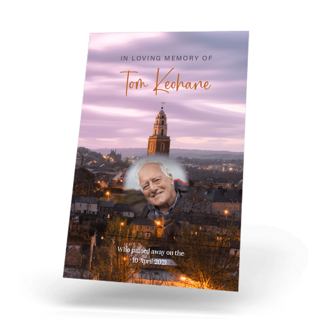 St. Anne's Church, Shandon, Cork wallet card front