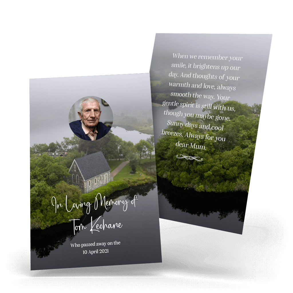 St. Finbarr oratory Church, Gougane Barra, Wallet Card Cover