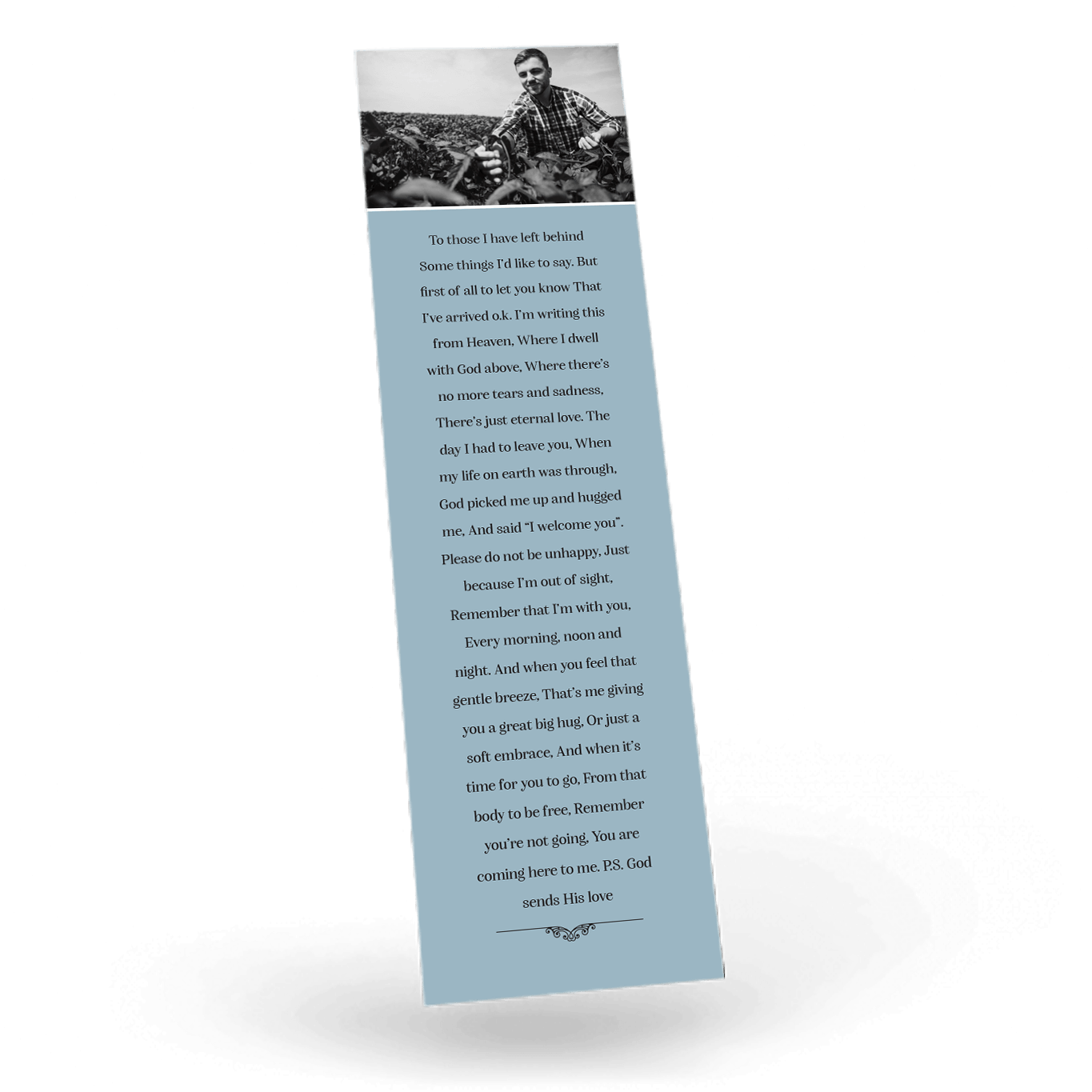 Gardening Bookmark back