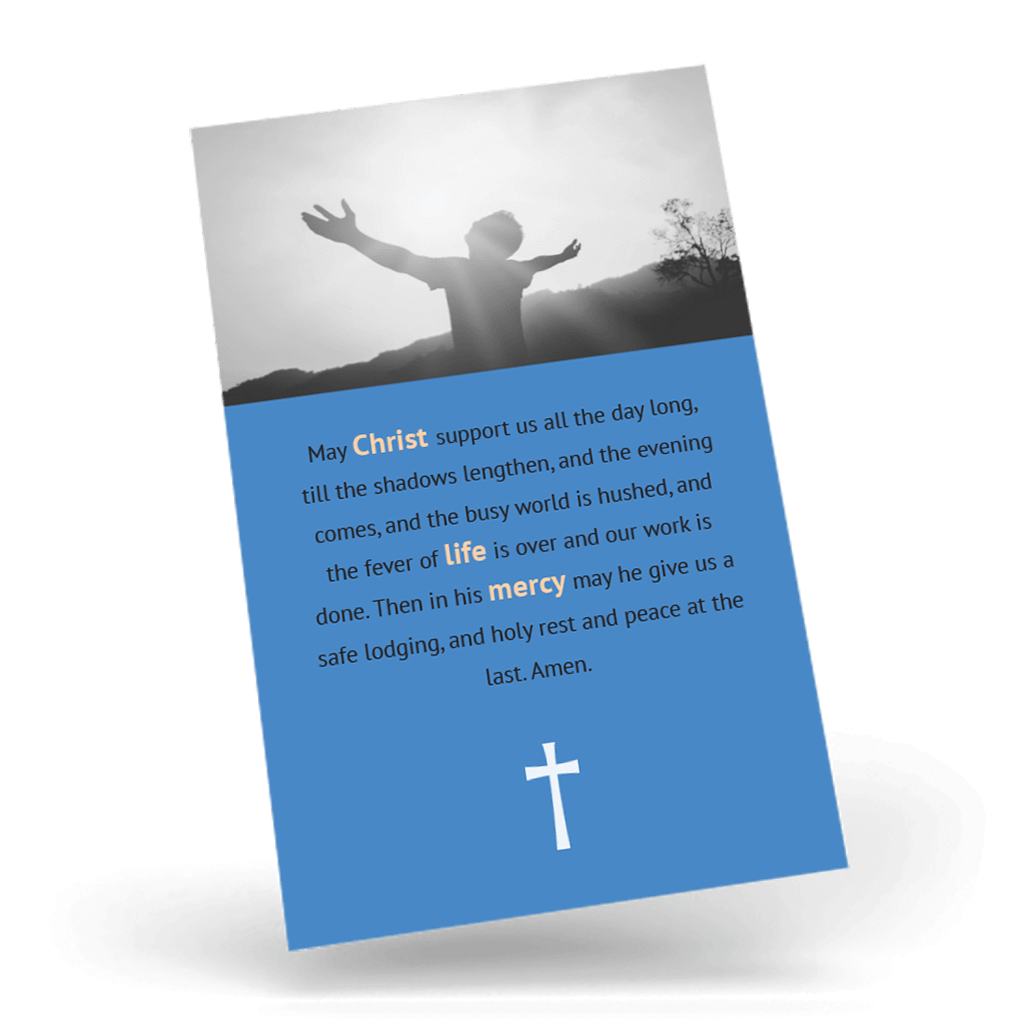 Madonna and Child Wallet Card back