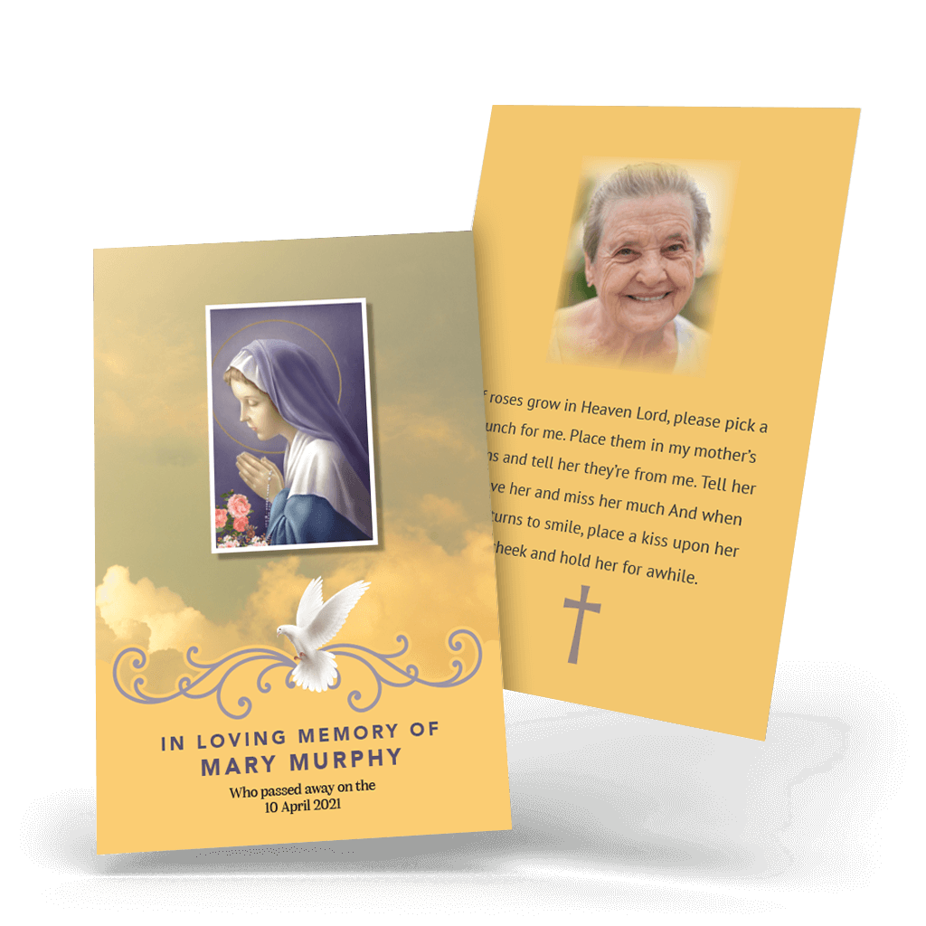 Our Lady Wallet Card cover