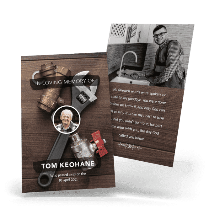 Plumber Wallet Card cover